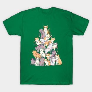 Christmas Cat Tree T-Shirt